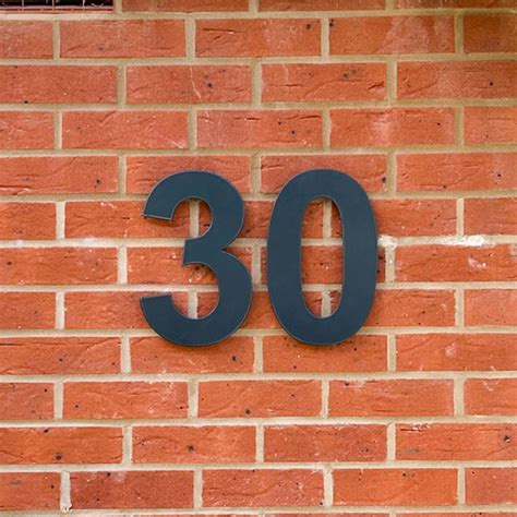 extra large metal house numbers|wayfair house numbers.